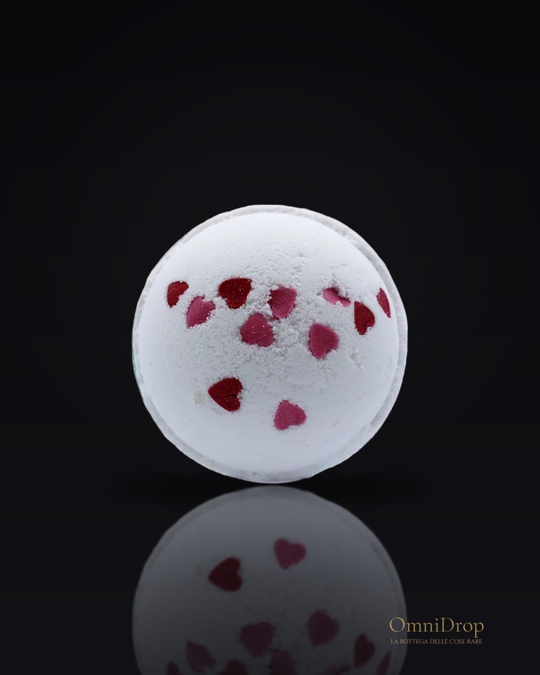 Bomba da bagno Cuori d'Amore ai Fiori Selvatici, un rituale di dolcezza e passione