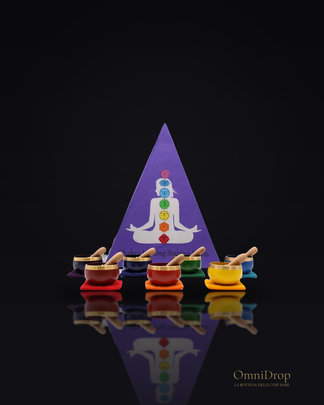 Set di campane tibetane per i chakra, un rituale di armonia e risveglio spirituale