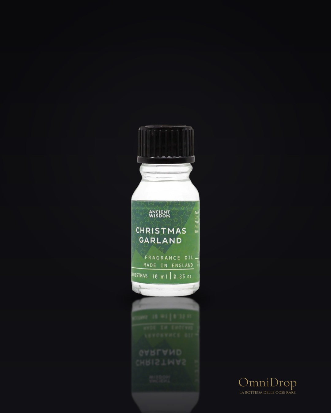 Olio profumato ghirlanda natalizia, per avvolgere l’anima di calda magia festiva