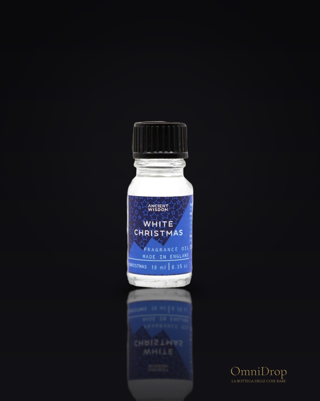 Olio profumato Bianco di Natale, per evocare la magia e la purezza dell'inverno