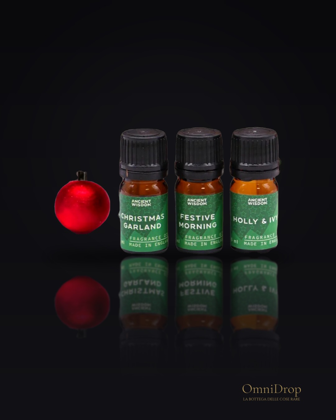 Set di profumi natalizi Holy Scents, per accogliere la magia del solstizio