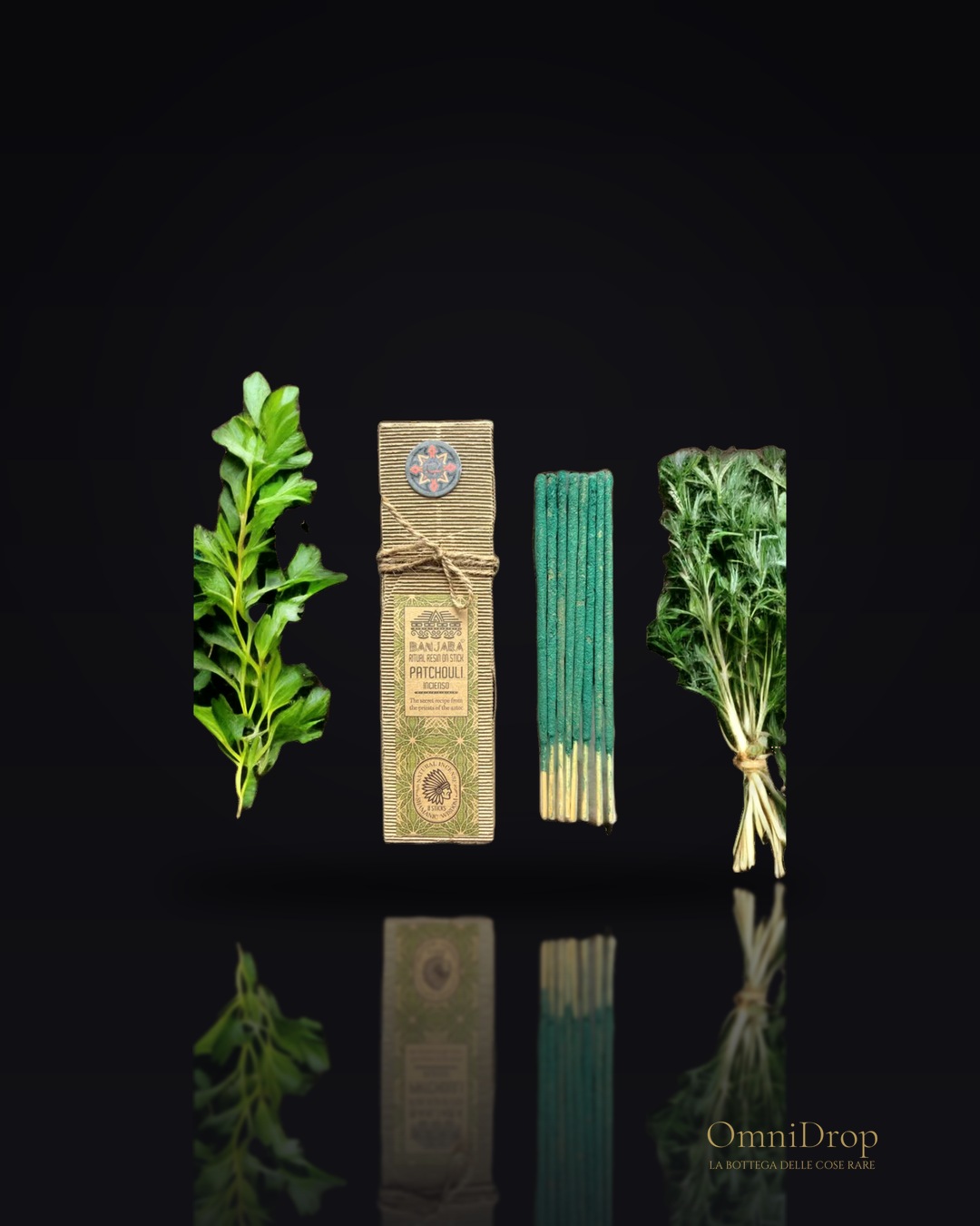 Resina di Patchouli su bastoncino, Un rituale di purificazione e radicamento
