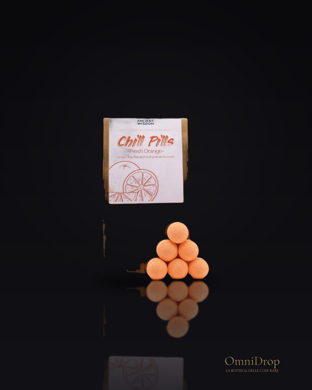 Set Regalo Pillole di Relax Arancia Fresca, un rituale di serenità quotidiana