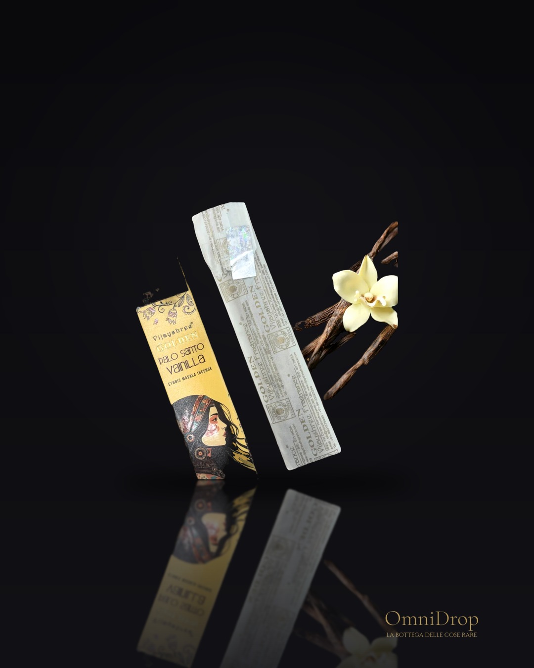 Incenso di Palo Santo e vaniglia dorata, armonia spirituale per risvegliare l’anima