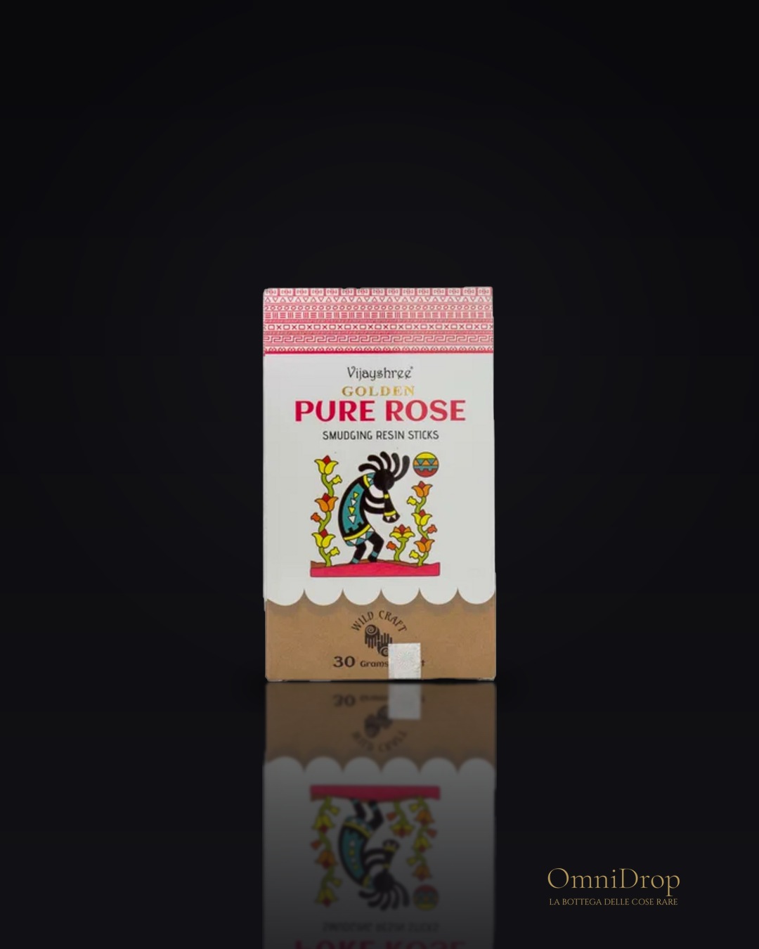 Bastoncini in resina pura rosa dorata, Un rituale di amore e purificazione
