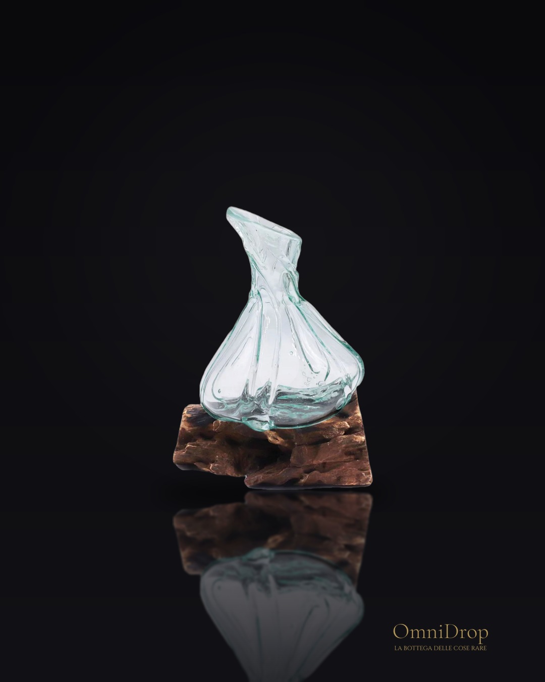 Decanter di vetro, Vaso per liquidi elegante da appendere