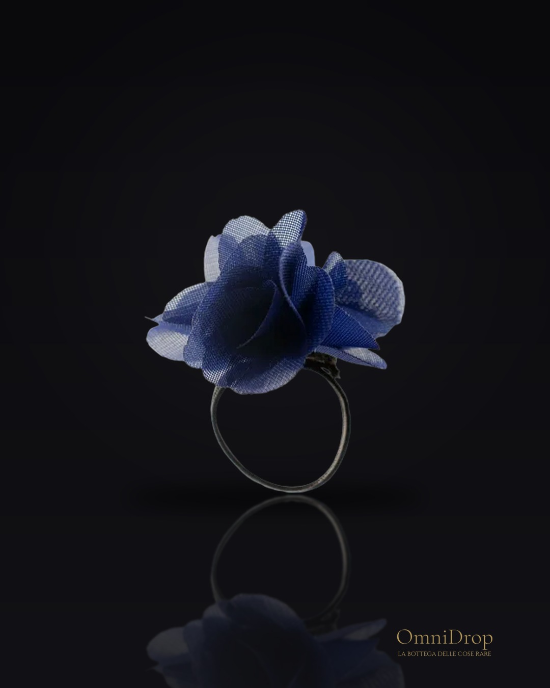 Diffusore di profumo Chiffon Anelli Blu Marina, un rituale di serenità domestica