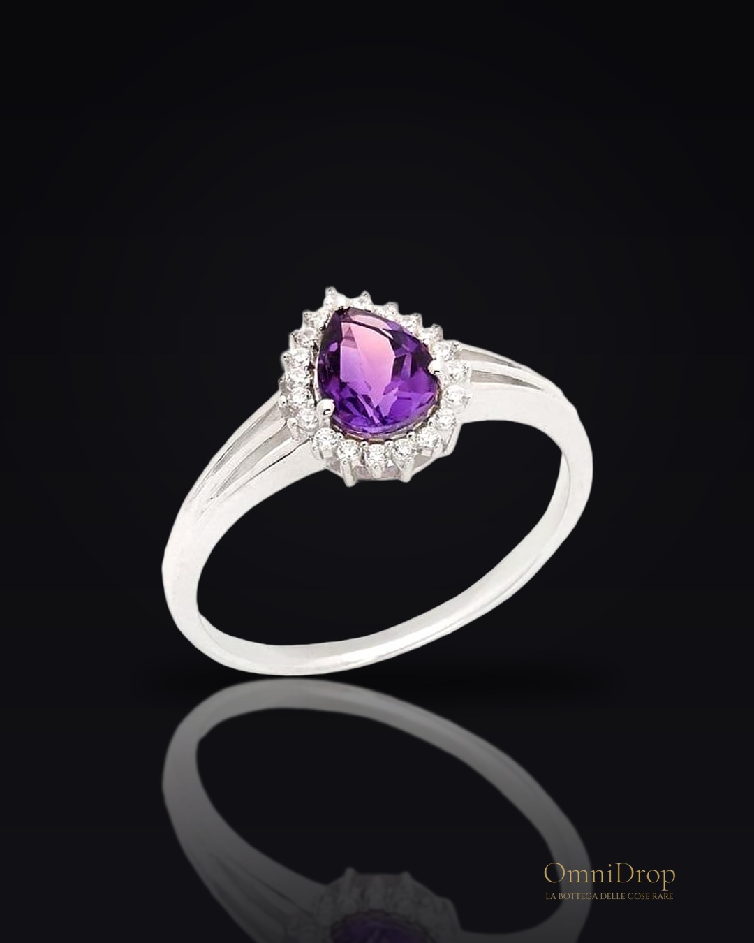 Anello Ametista e Zirconio, Per l'eleganza duratura