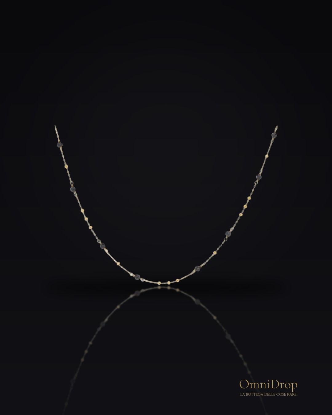 Collana spinello nero, per ricordare il valore interno