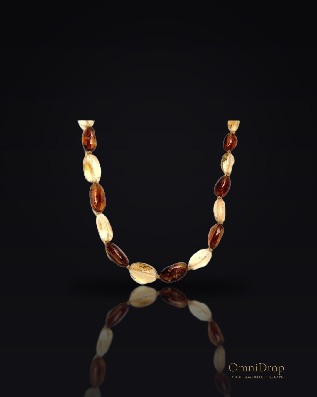 Collana ambra multicolore, per custodire i tuoi ricordi