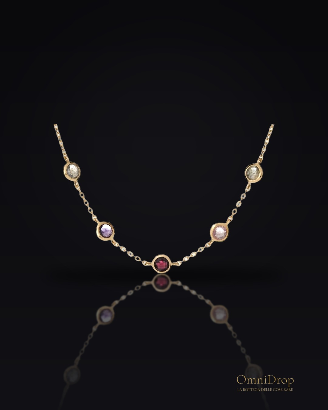 Collana pietre multicolori, per brillare sempre