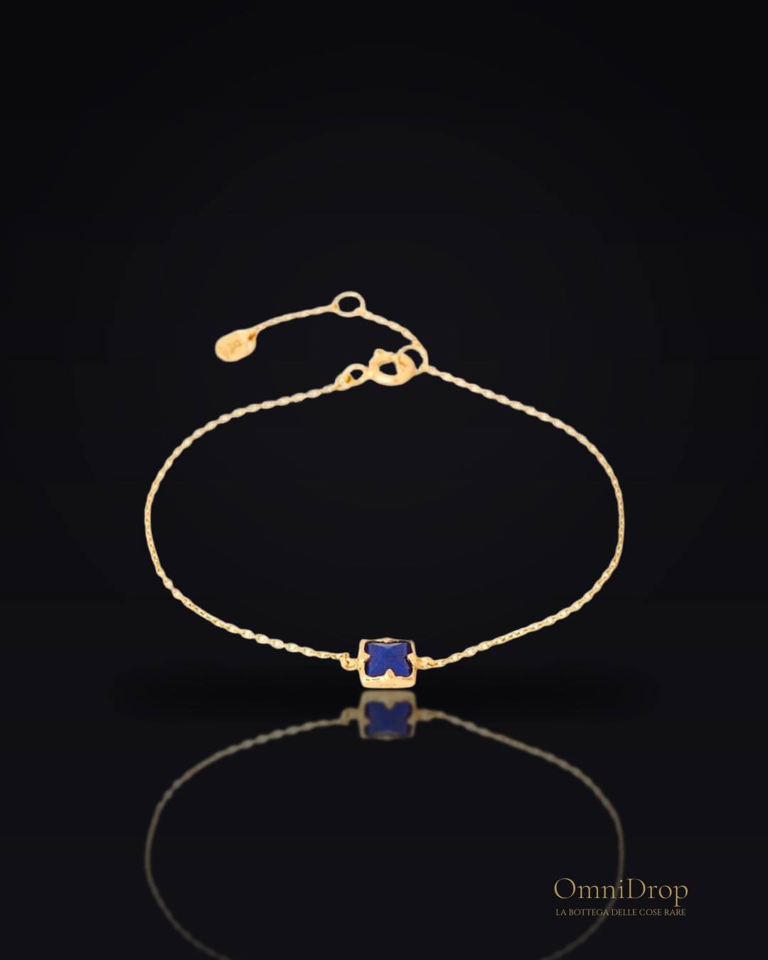 Bracciale lapislazzuli blu, per sfoggiare la tua eleganza