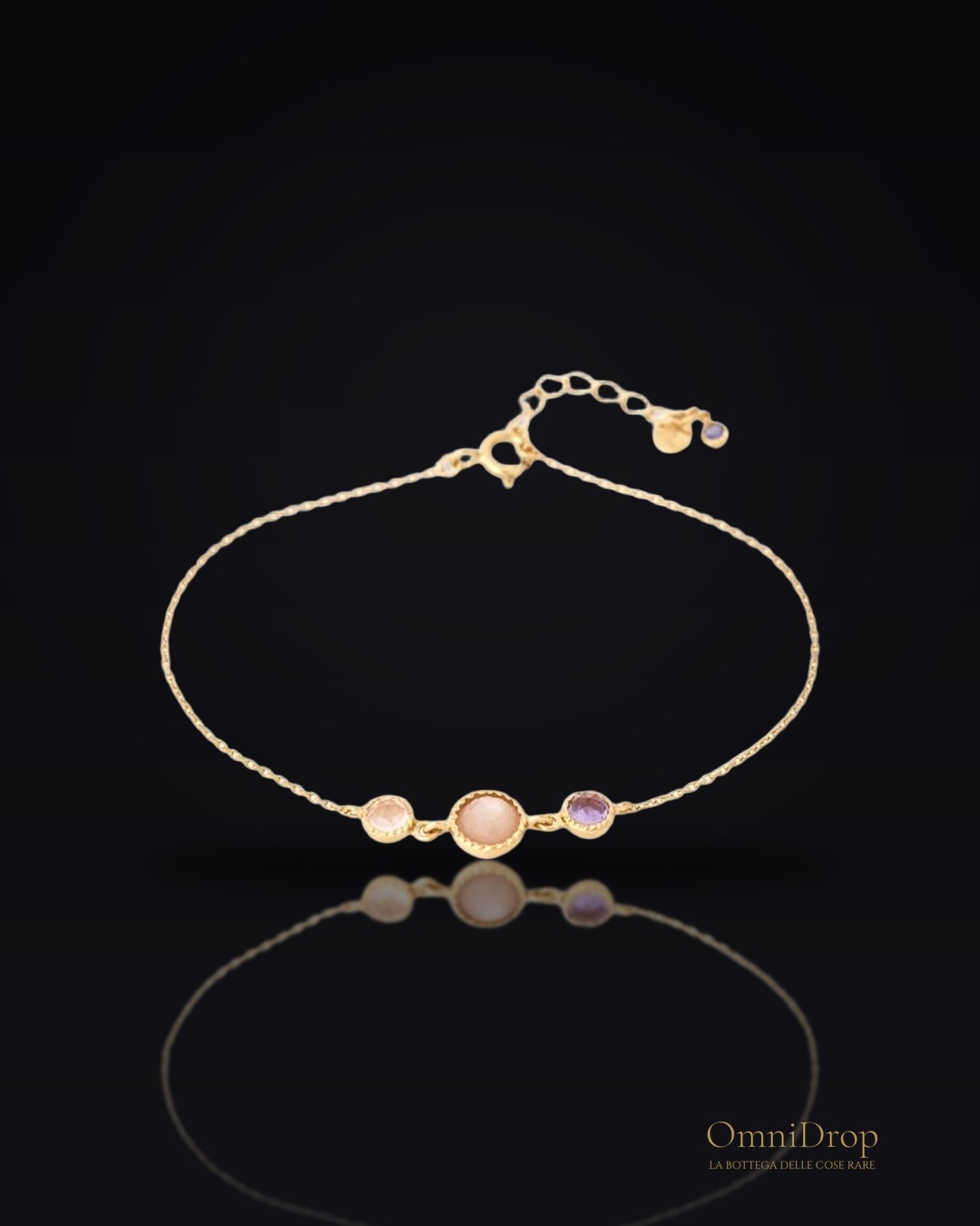 Bracciale pietre multicolori, per portare luce nel tuo cammino