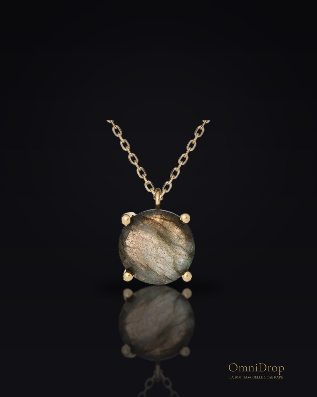 Collana Labradorite Multicolore, Per Illuminare il Cammino