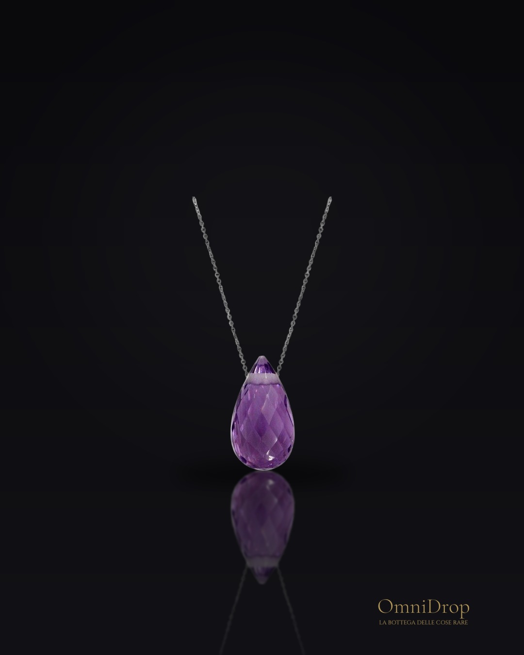 Collana ametista viola, per trasmettere eleganza