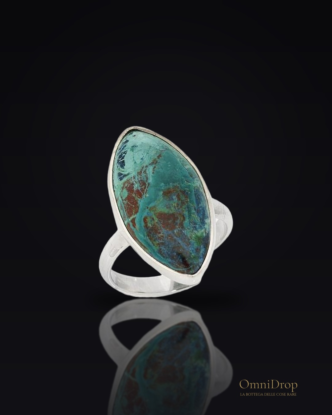 Anello Shattuckite Blu, Per evocare il mistero