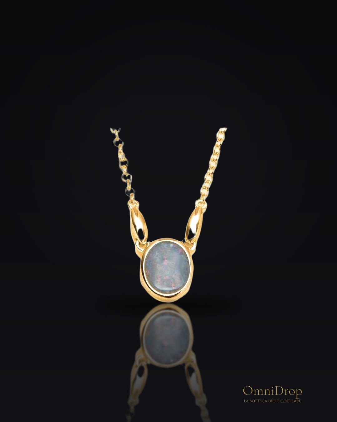 Collana opale blu, per racchiudere il cielo