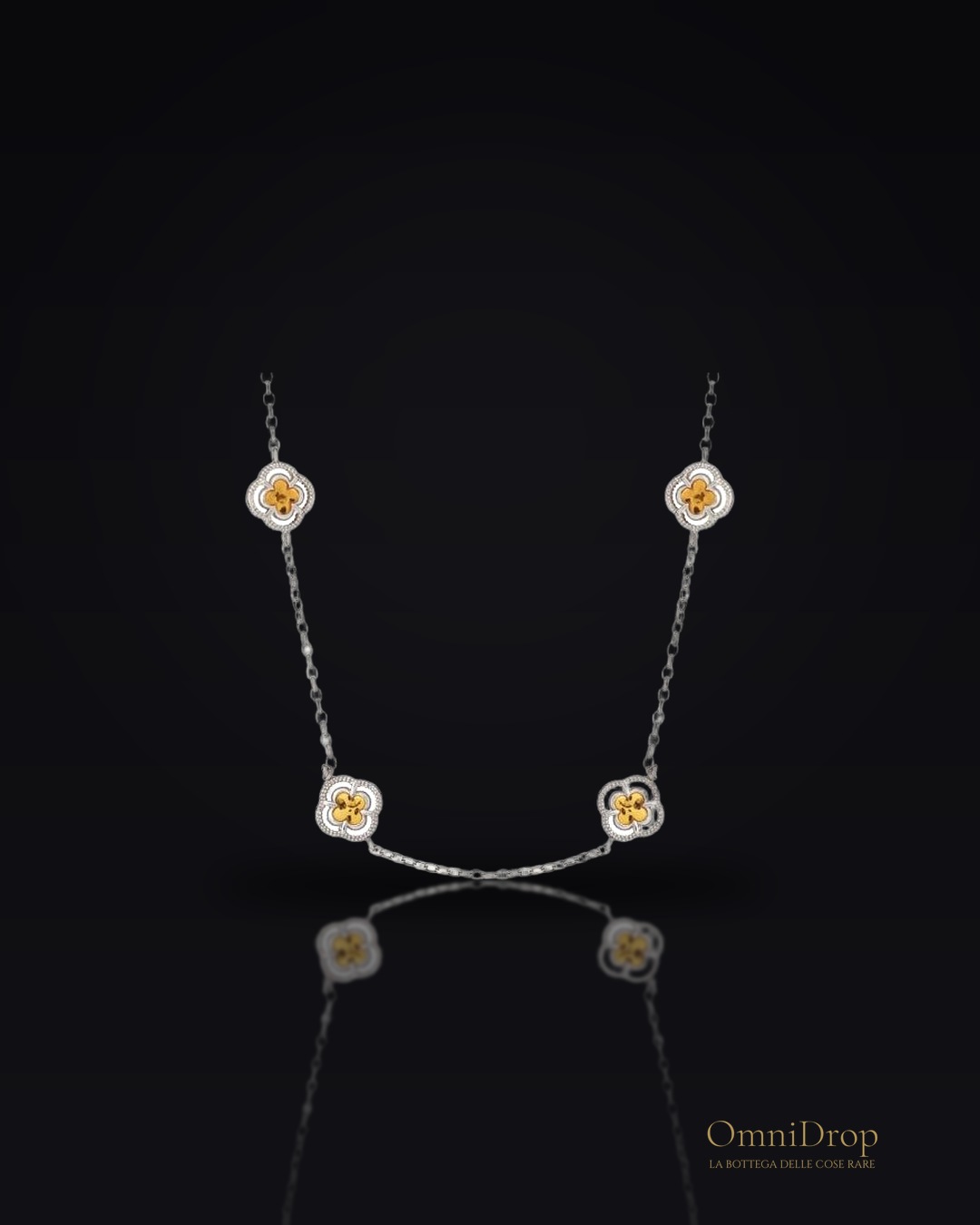 Collana ambra cognac, per racchiudere il passato