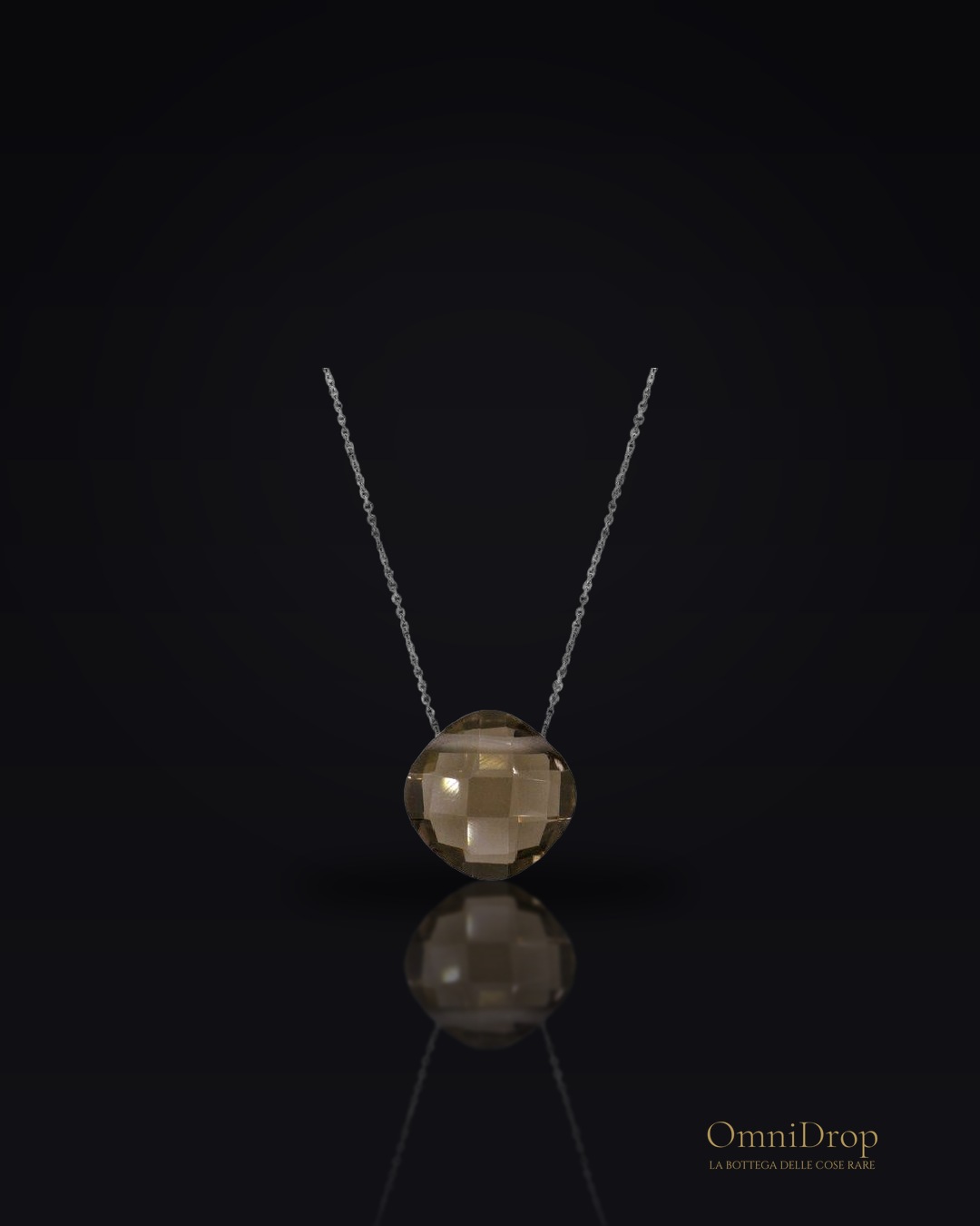 Collana Quarzo Fumé, Per Portare l'intensità del Silenzio