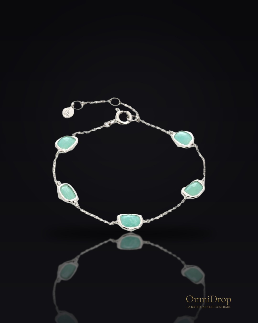 Bracciale amazzonite blu, per evocare l'armonia