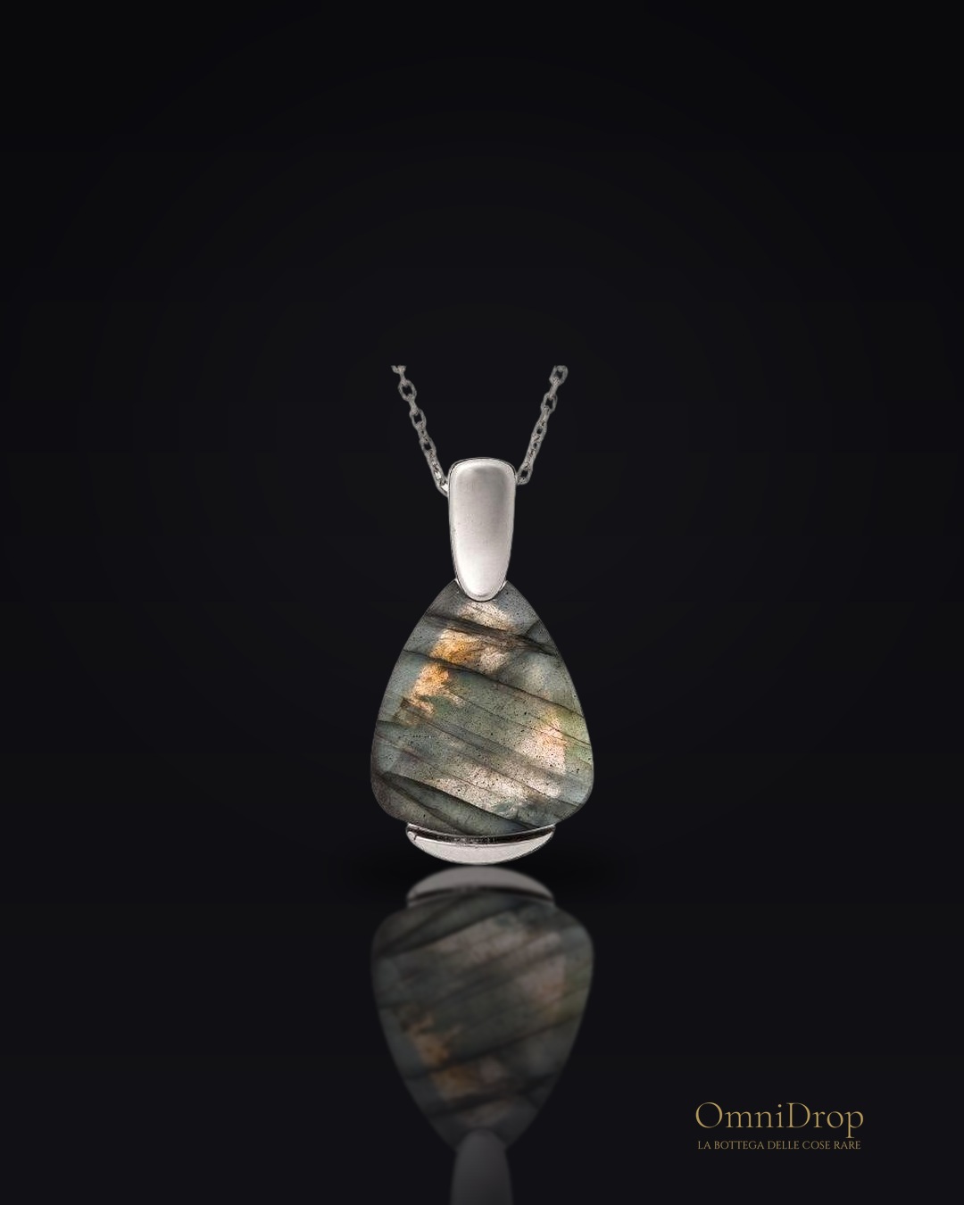 Ciondolo Labradorite, Per ricordare il tuo viaggio