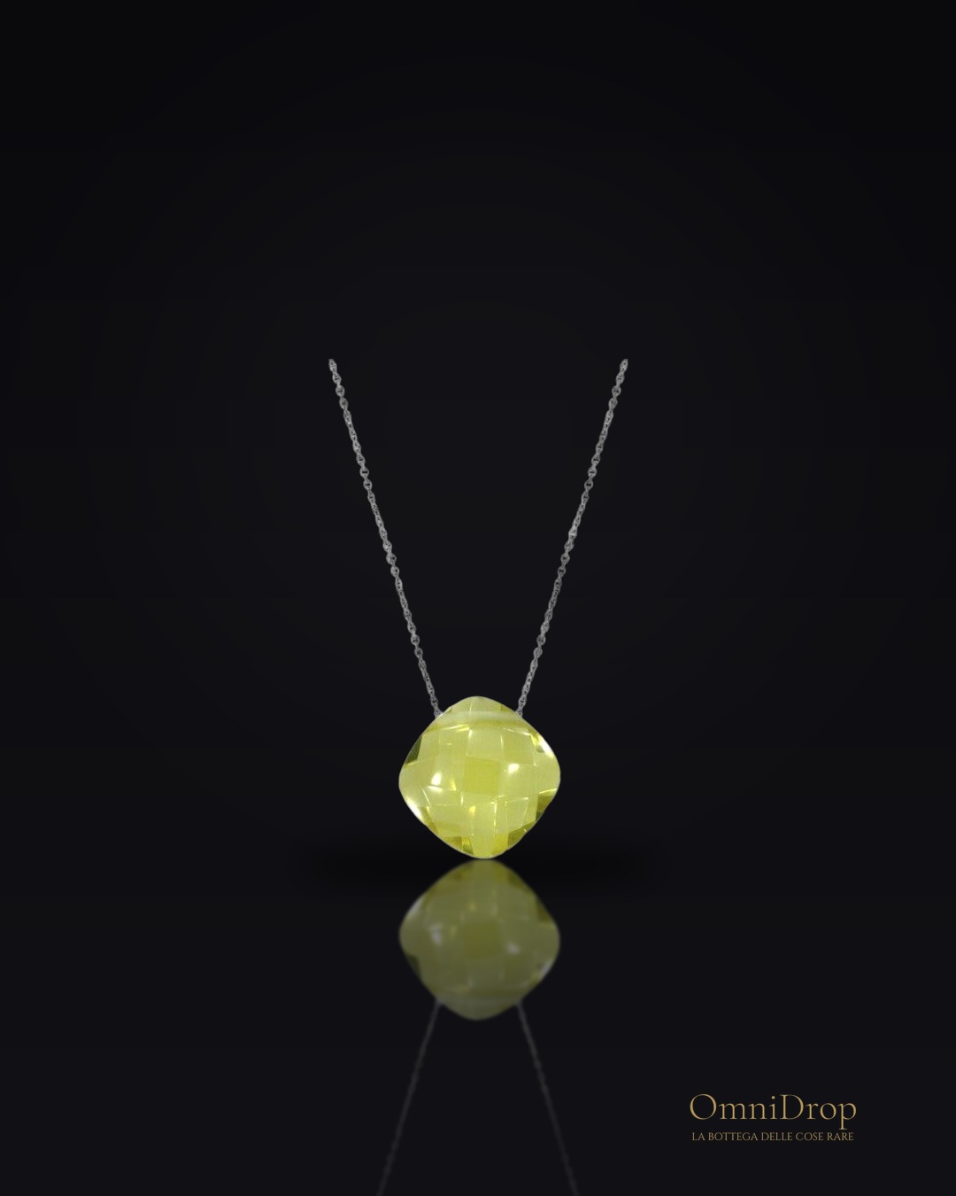 Collana Quarzo Giallo Naturale, Per Regalare Amore Puro