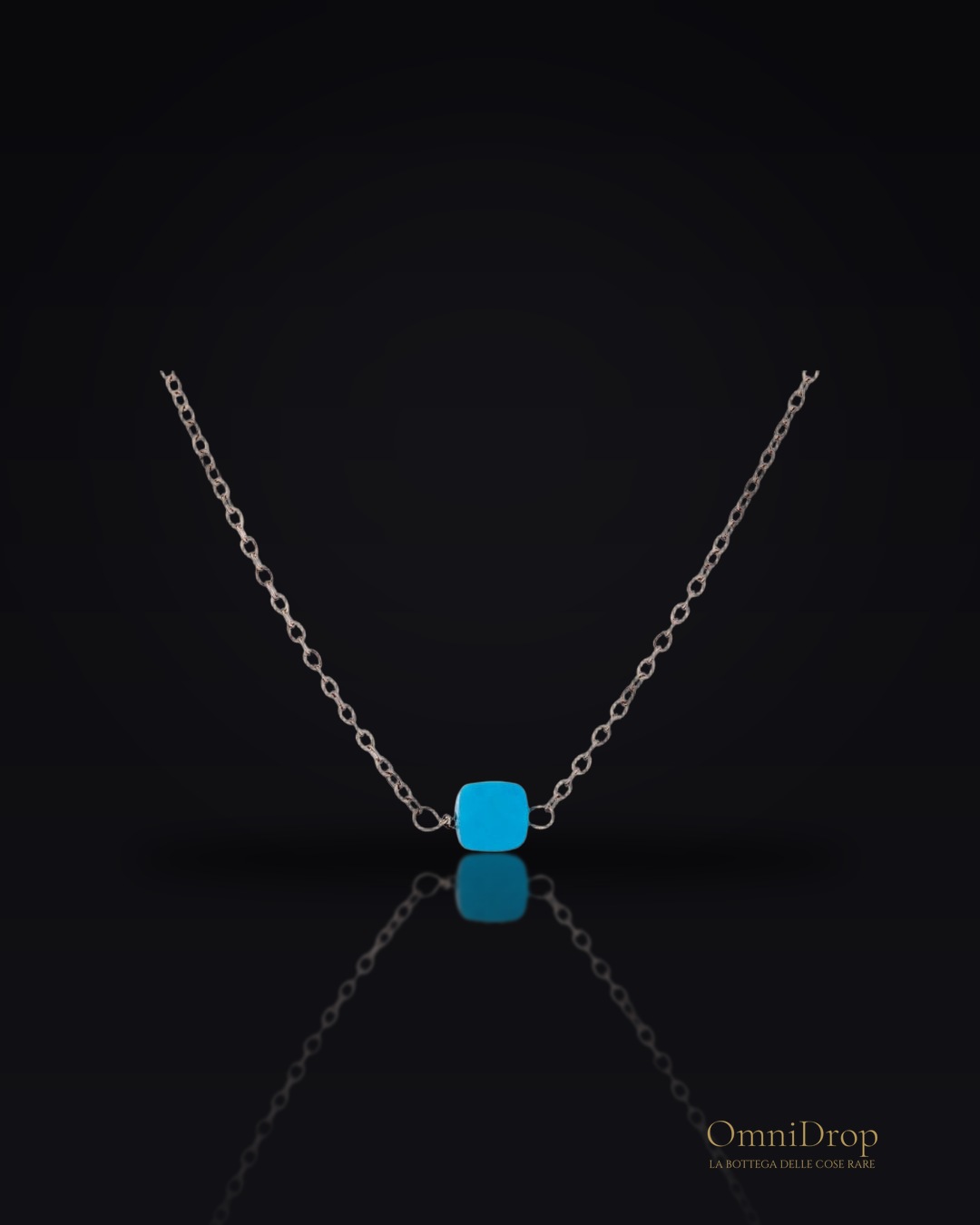 Collana turchese blu, per ricordare il mare