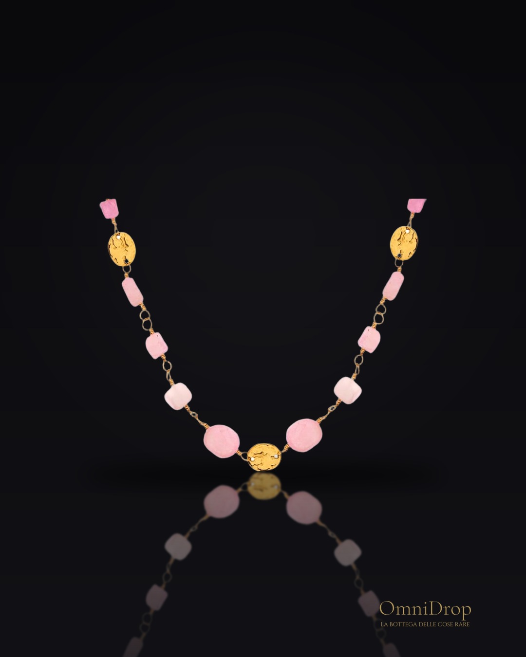 Collana Lepidolite Viola, Per Memoria Etenza