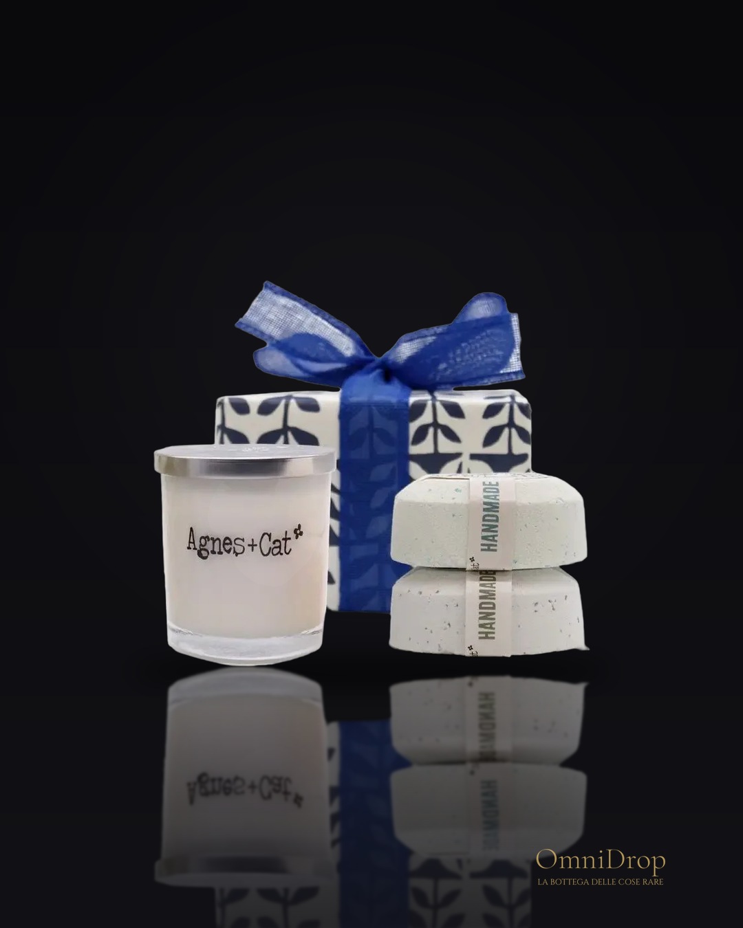 Cofanetto Regalo - Parma Violet Candela + Seasalt E Muschio & Dolly Blu Effervescente