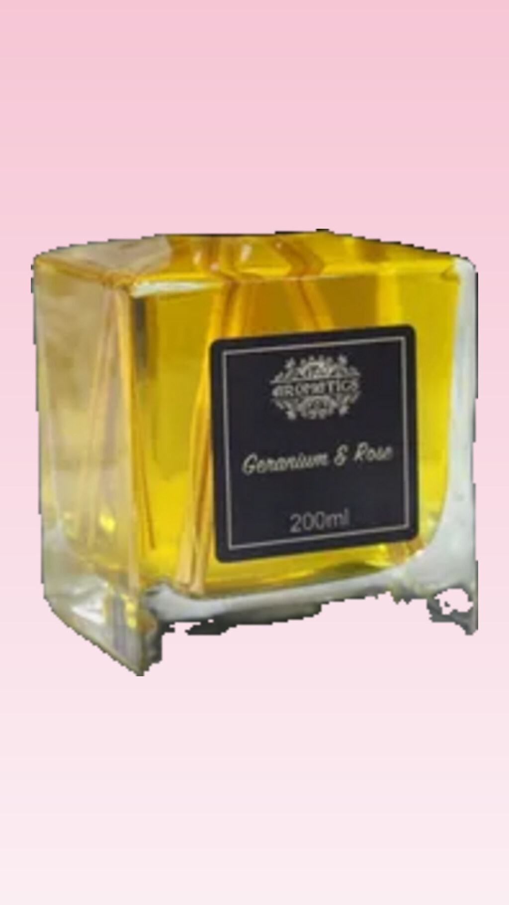 Diffusore a bastoncini olio essenziale di Geranio e Rosa — un rituale di armonia e amore
