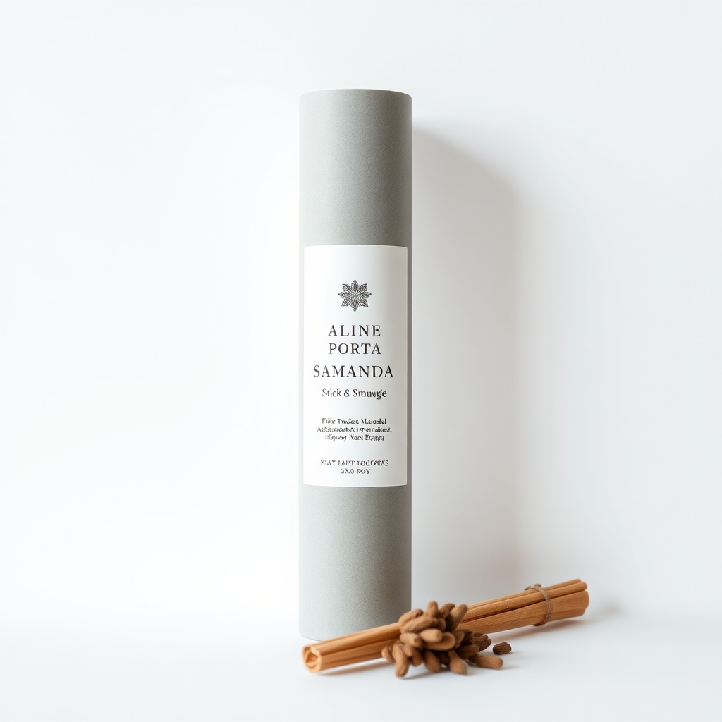 Palo Santo e Porta Incenso Mandala Sabbia e Grigio — Un rituale di purificazione e armonia